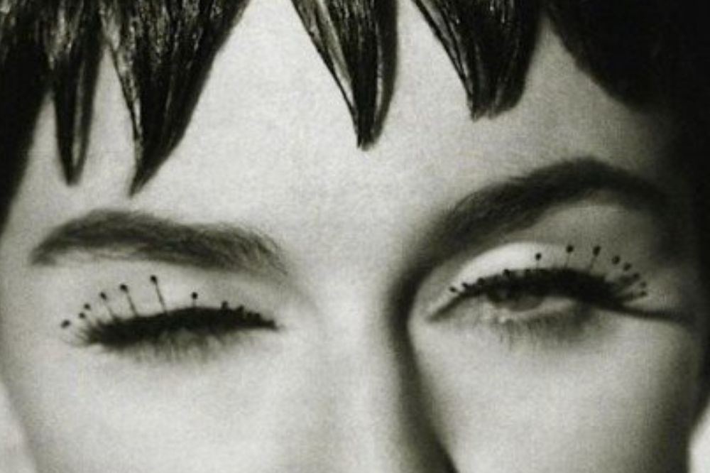 1920s beaded eyelashes