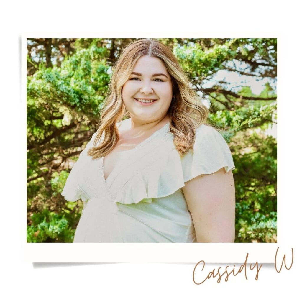 cassidy w master hair stylist wedding coordinator