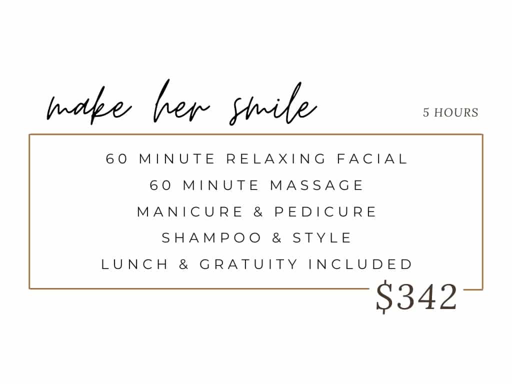 make her smile spa package
