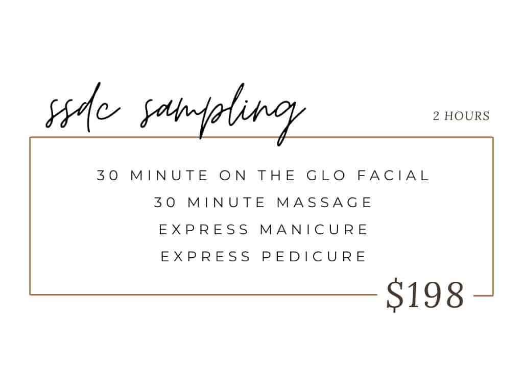 sample spa treatments package