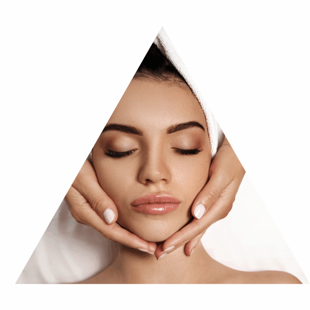 Facial with head spa