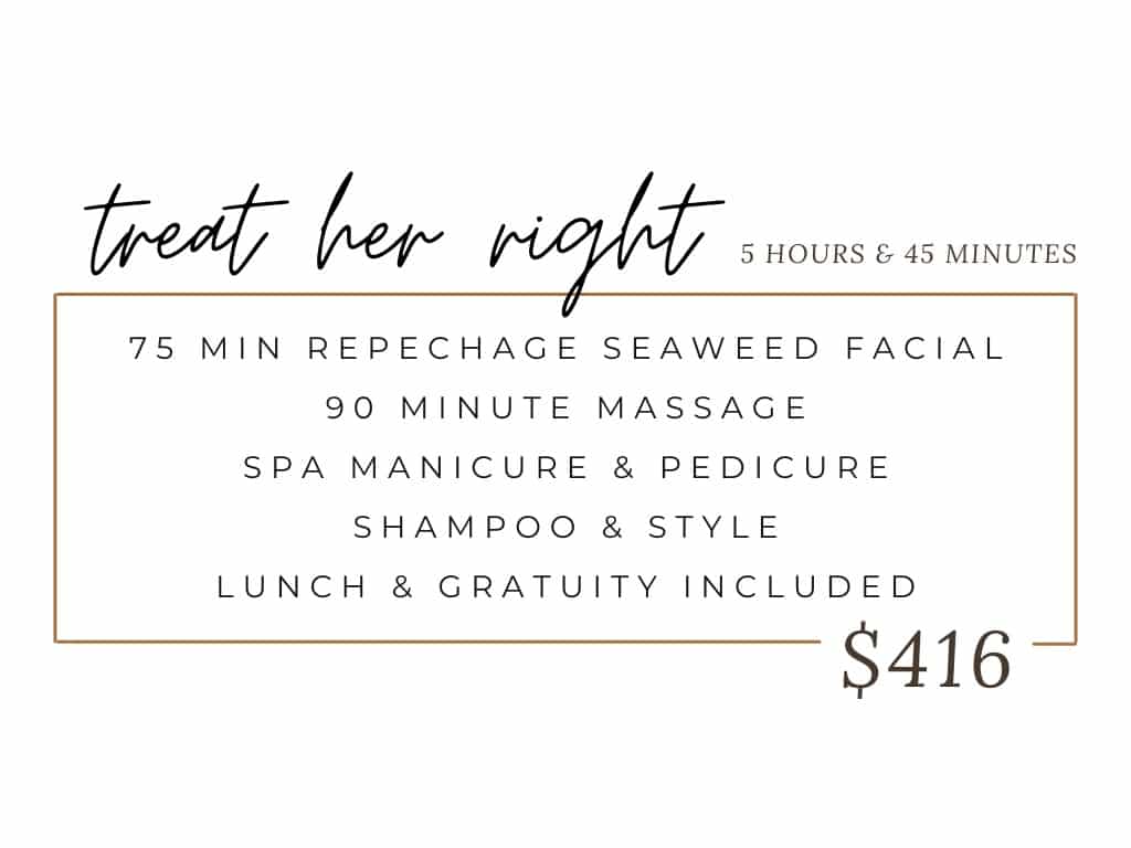 treat her right spa package